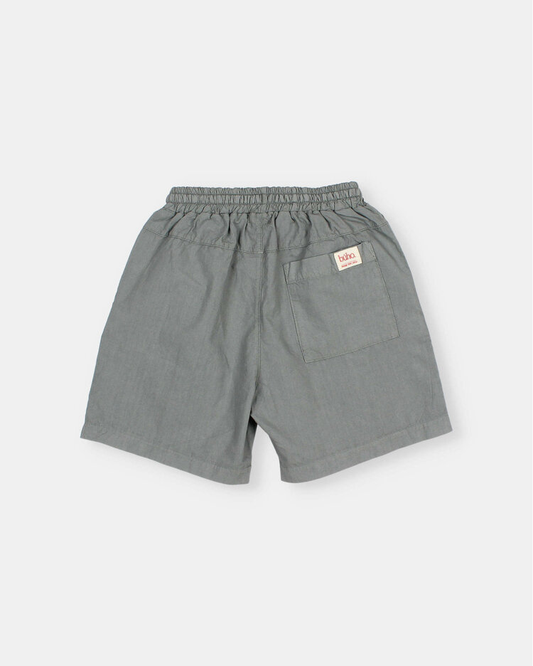 Búho Poplin Bermuda - Antraciet