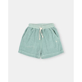 Búho Terry Bermuda Jogger - Green Moss