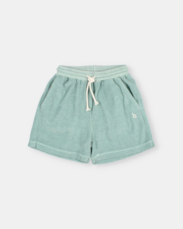 Búho Terry Bermuda Jogger - Green Moss