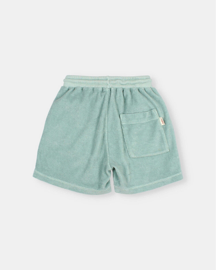 Búho Terry Bermuda Jogger - Green Moss