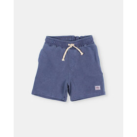 Búho Fleece Bermuda Jogger - Marine