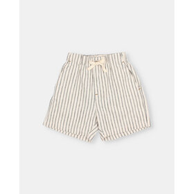 Búho Linen Stripes Bermuda - Only