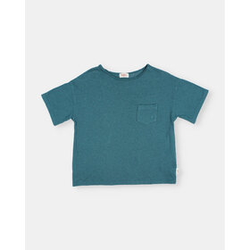 Búho Pocket Linen Shirt - Green Lake