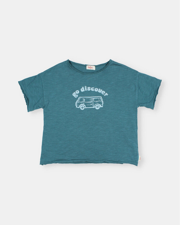 Búho Discover T-Shirt - Green Lake