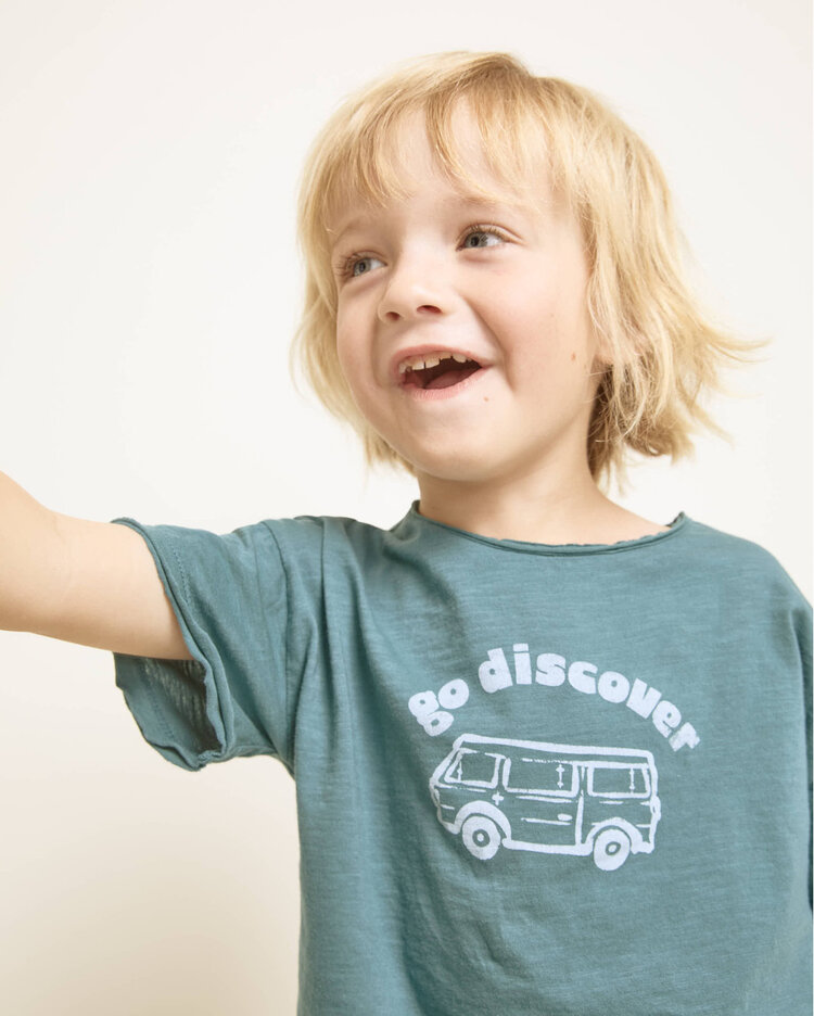 Búho Discover T-Shirt - Green Lake