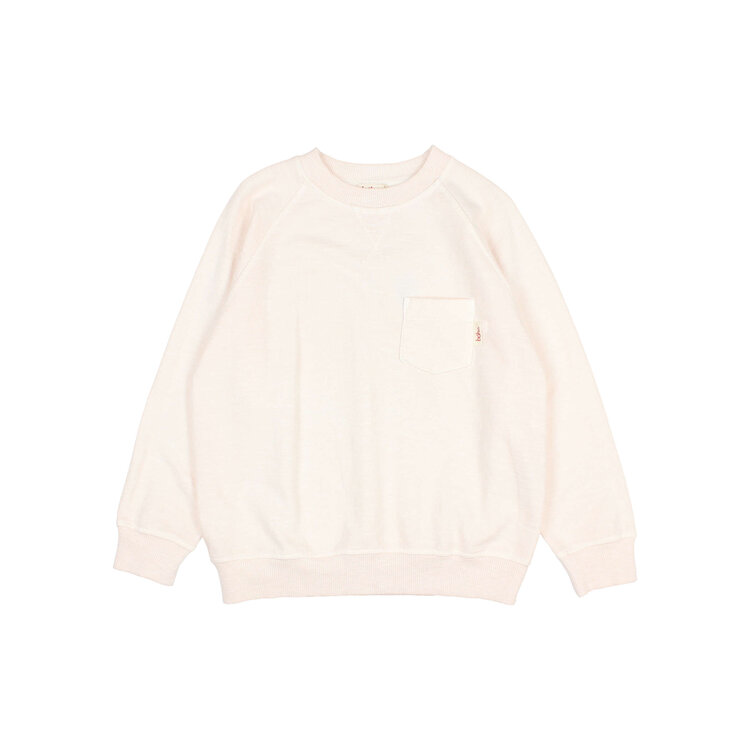 Búho Pocket Sweatshirt - Cream Pink