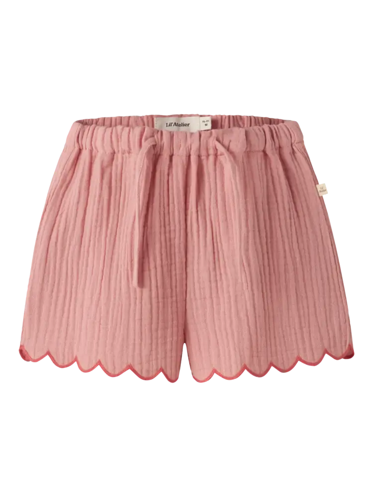 Lil'Atelier Hiba Shorts - Rose Tan