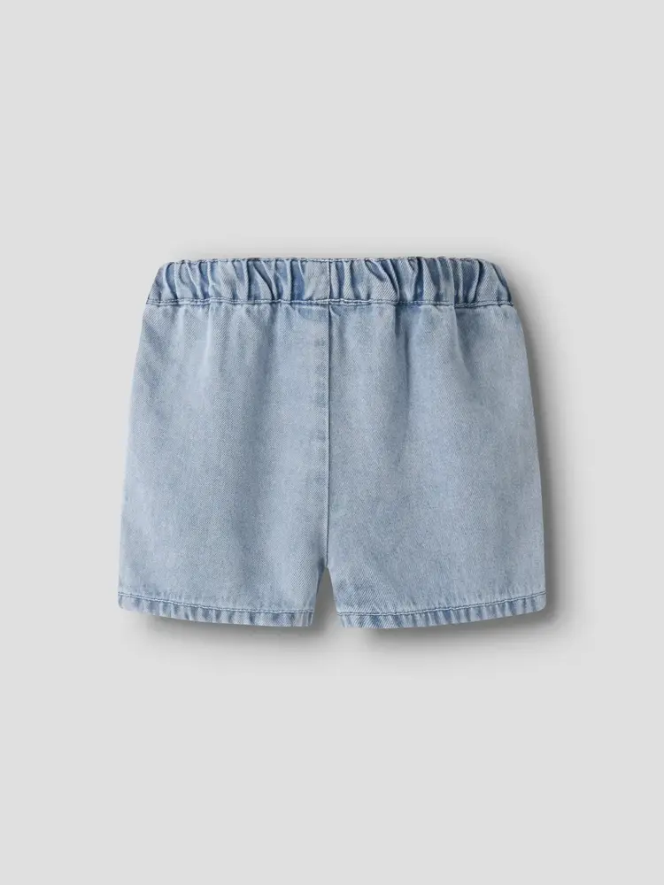 Lil'Atelier Baby River Loose Shorts - Medium Blue Denim