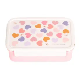 A Little Lovely Company Bento lunchbox - Hartjes