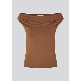 Modström Hima Off-shoulder Top - Nuthatch