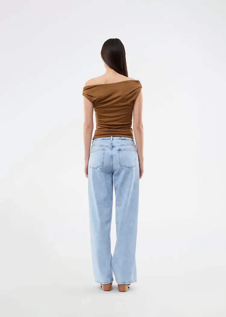 Modström Hima Off-shoulder Top - Nuthatch