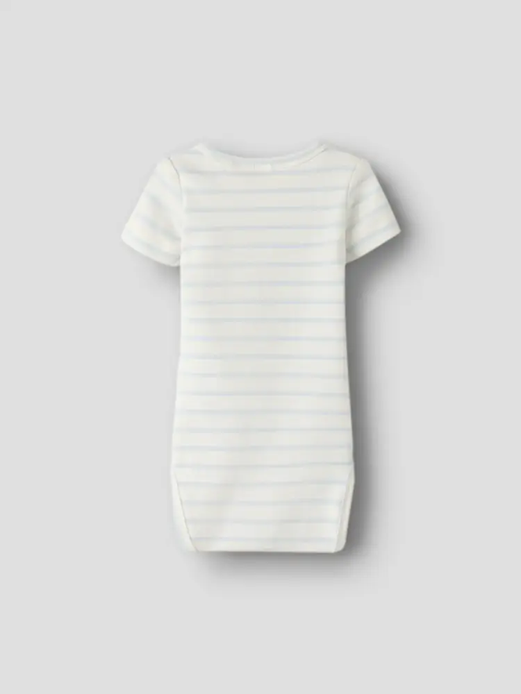 Lil'Atelier Baby Geo Apa ss Slim Body - Coconut Milk/ Plein AIR