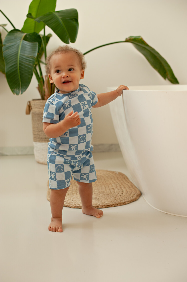 Feetje Summer Pyjama - Chase Check