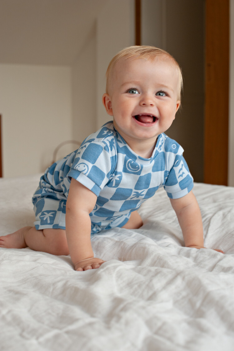 Feetje Summer Pyjama - Chase Check