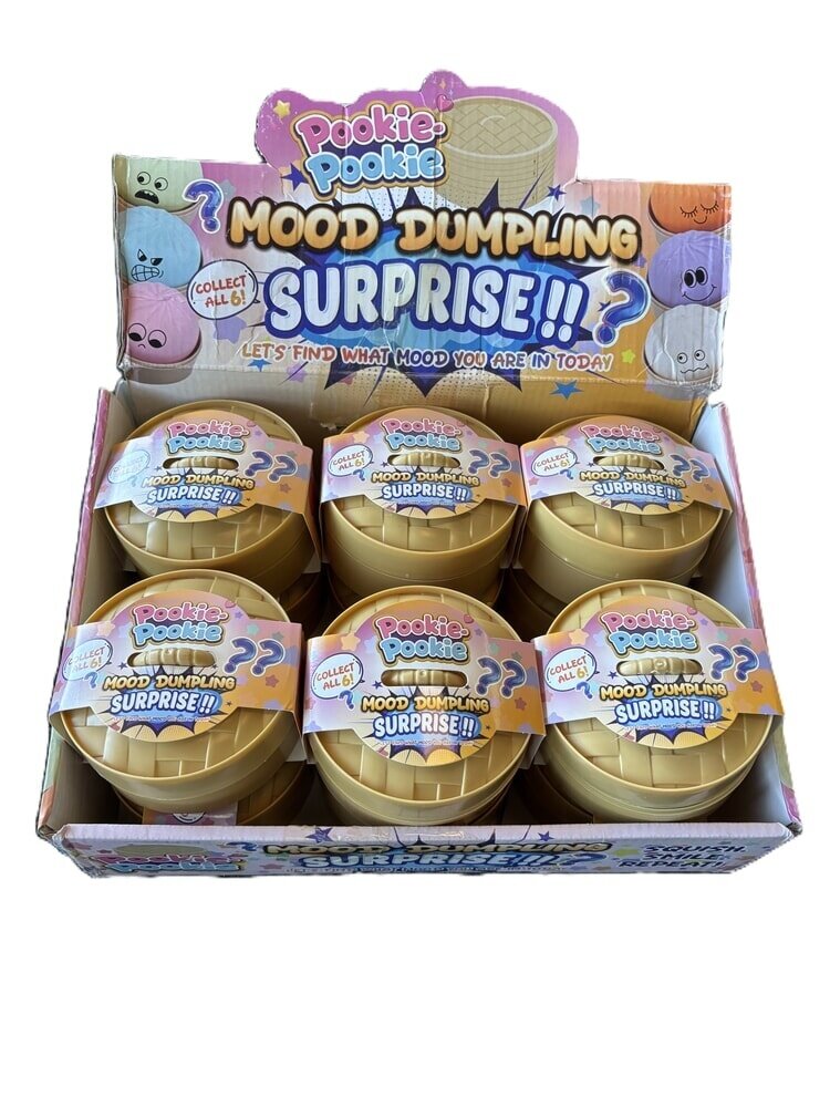 Dumpling Squishy Dumpling Squishy glitter met licht mix