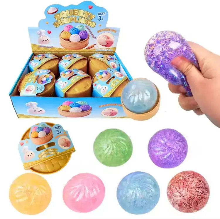 Dumpling Squishy Dumpling Squishy glitter mix