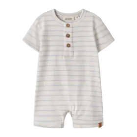 Lil'Atelier Geo Abi ss Loose Suit - Coconut Milk