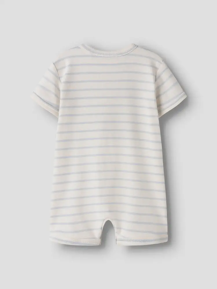 Lil'Atelier Geo Abi ss Loose Suit - Coconut Milk