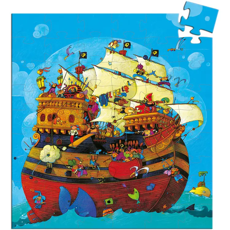 Djeco Djeco puzzle - Barbarossa's boat (54pcs)