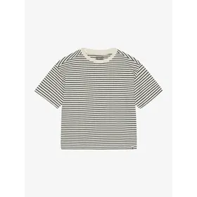 Huttelihut T-shirt YD Stripe - Navy Blazer