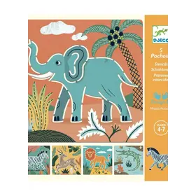 Djeco Djeco sjabloon - Savanne
