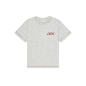 Les Deux Contrast Tshirt Kids - Snow Melange