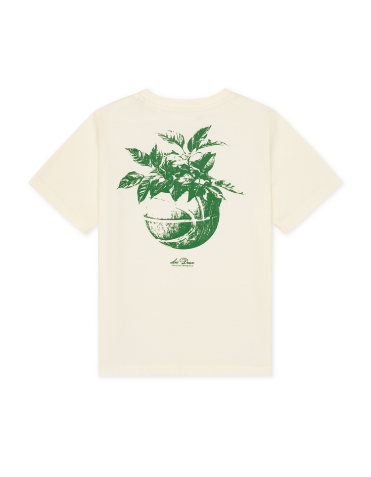 Les Deux Plant Tshirt Kids - Light Ivory