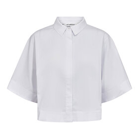 Co'Couture Elara SS Shirt - White