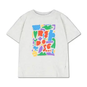 Repose Tee Shirt - Light Mixed Cream