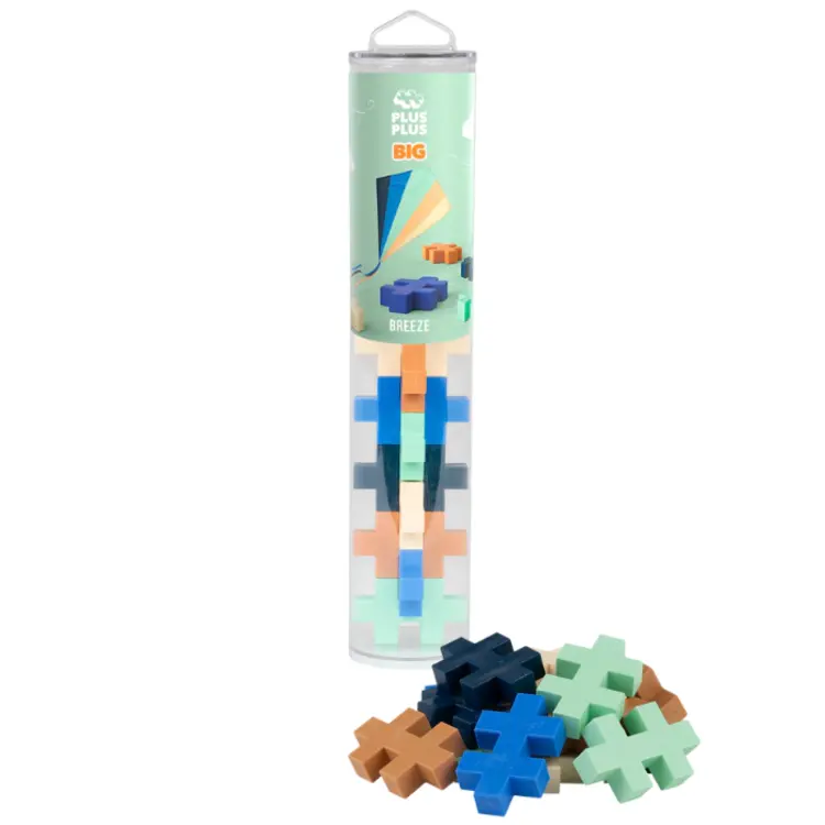 Plus - Plus Tube BIG 15 stuks - Breeze