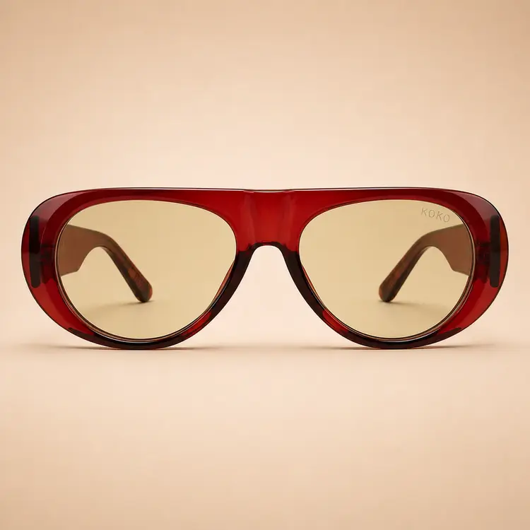 KOKO Koko Sunglasses 9013-1 - Red Yellow