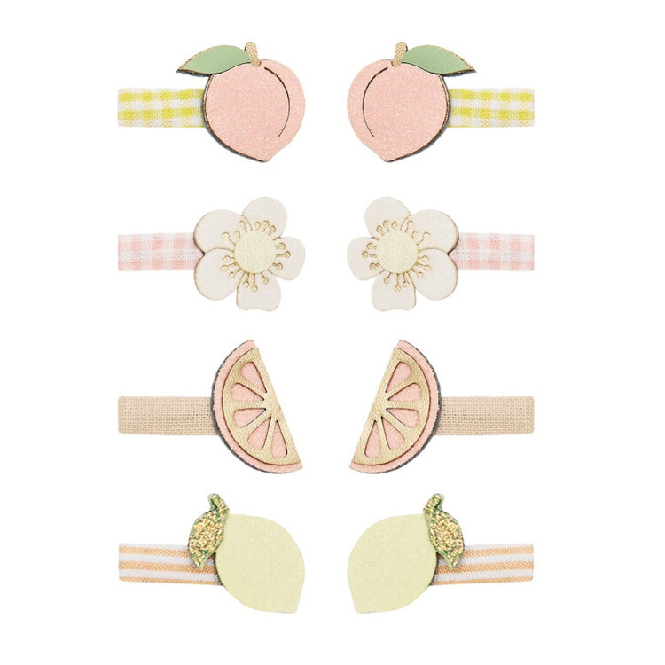 MIMI&LULA Peachy Citrus mini clips