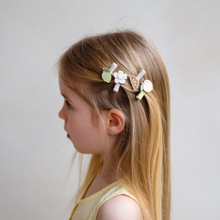 MIMI&LULA Peachy Citrus mini clips