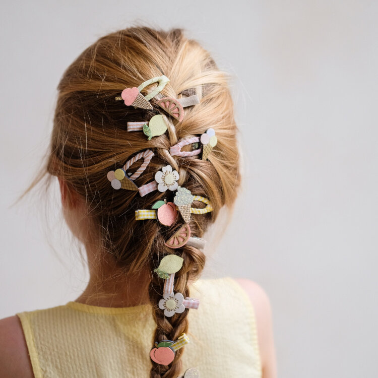 MIMI&LULA Peachy Citrus mini clips