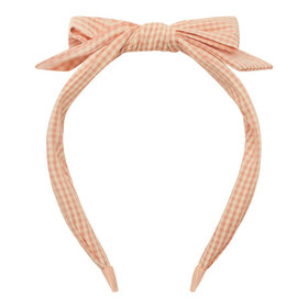 MIMI&LULA Peachy Gingham Edie Bow Alice