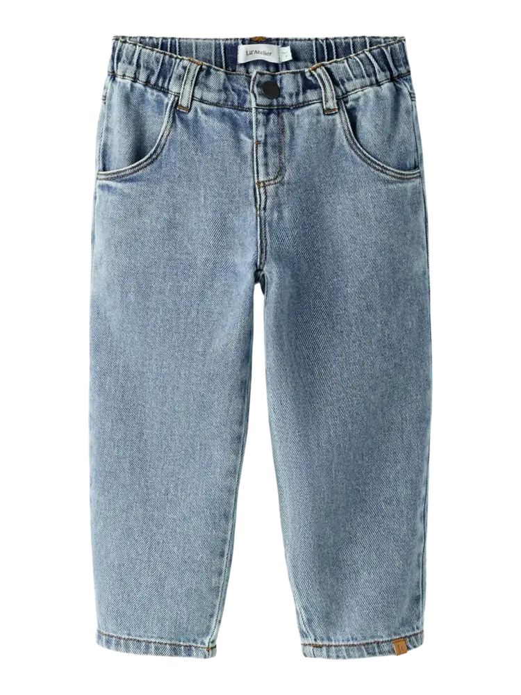 Lil'Atelier Karole Carrot Jeans - Medium Blue Denim