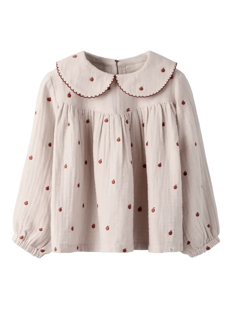 Lil'Atelier Kamma LS Loose Shirt - Hushed Violet