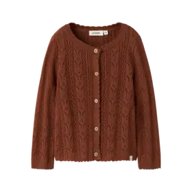 Lil'Atelier Kajsa LS Knit - Maple Syrup