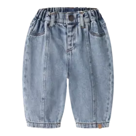 Lil'Atelier Baby Karole Tapered Jeans - Medium Blue Denim