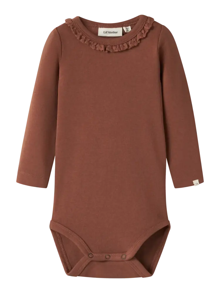 Lil'Atelier Baby Layo Sup Slim Body Solid -  Maple Syrup