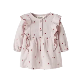 Lil'Atelier Baby Kamma Loose Dress- Hushed Violet