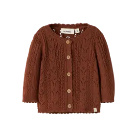 Lil'Atelier Baby Kas Knit Cart - Maple Syrup