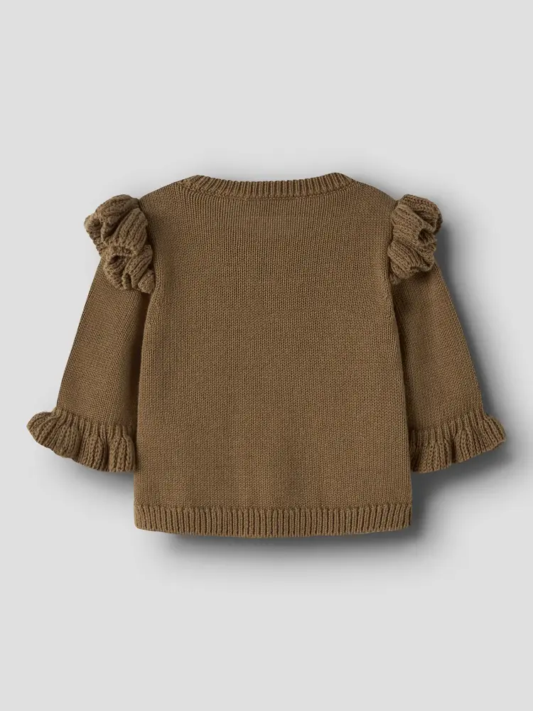 Lil'Atelier Baby Kopa knit Card - Kangaroo