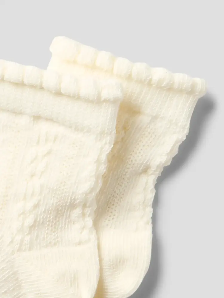 Lil'Atelier Baby Kendra 2p Sock- Turtledove