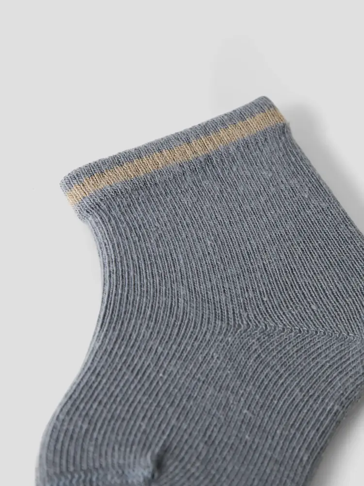 Lil'Atelier Baby Love for Stripe Sock - Sleet