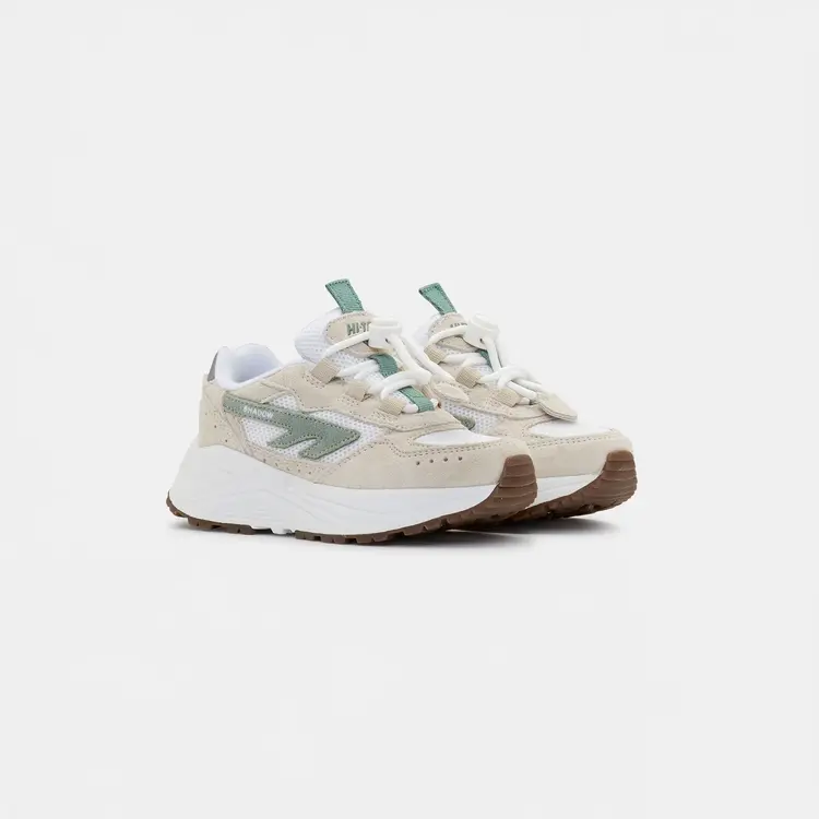 Hi-Tec HTS Kids Shadow Lace - White/Sage/Green