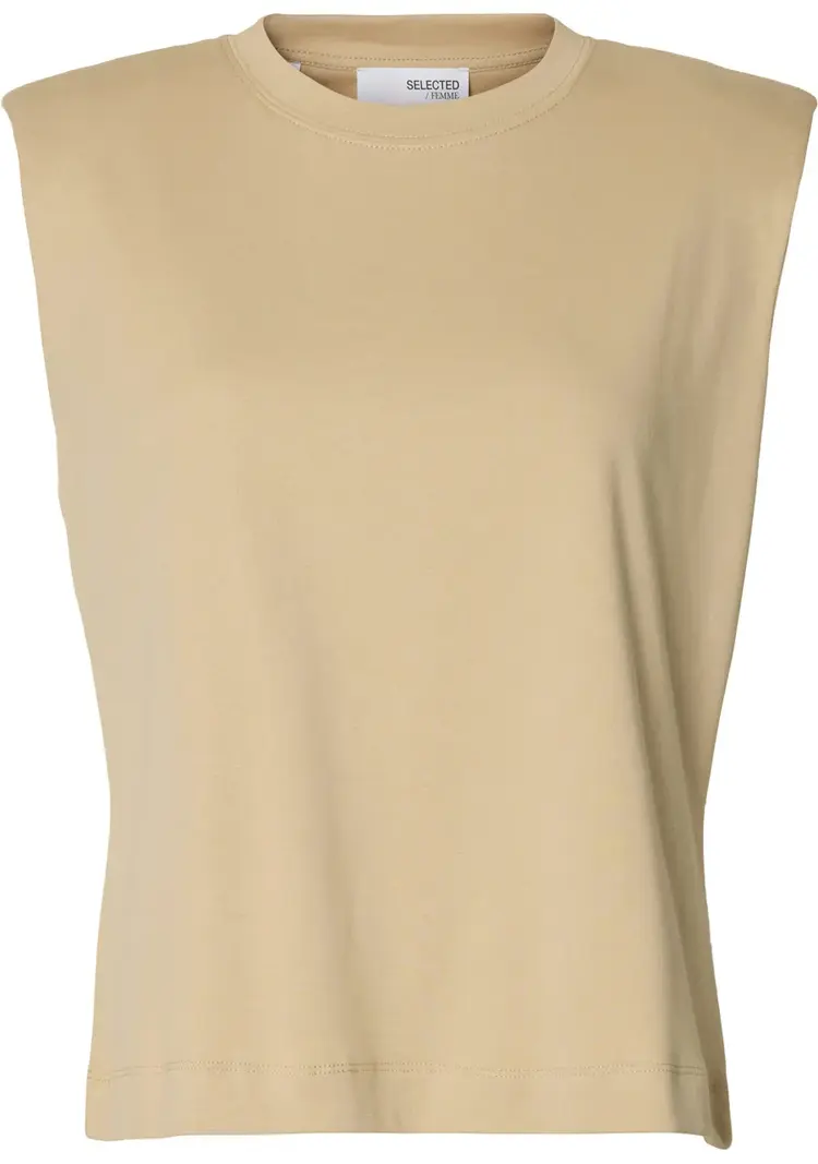 Selected Fea Halley Top - White Pepper
