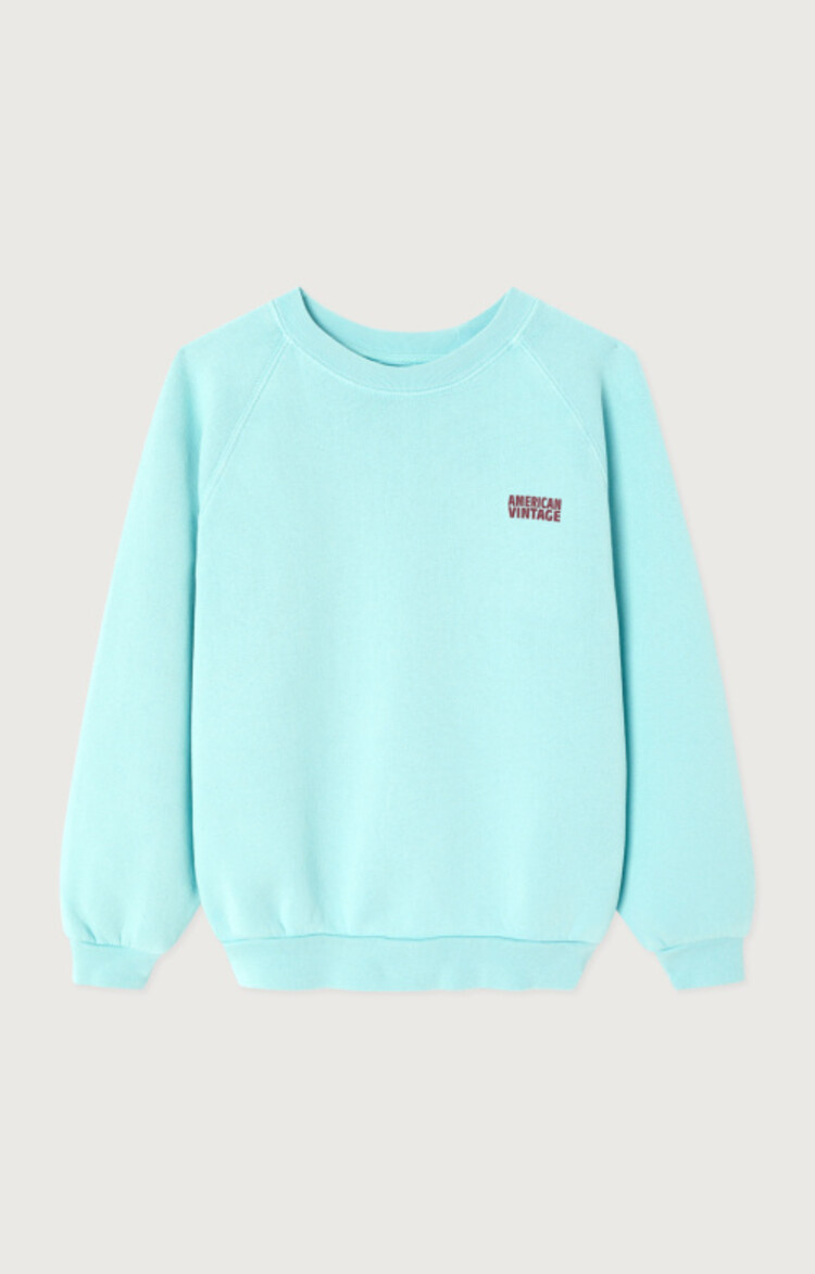 American Vintage Izubird  sweat - Glacier Vintage