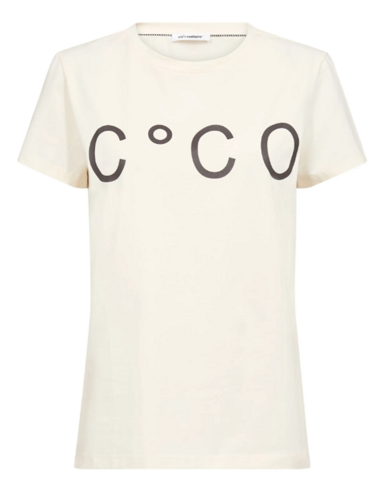 Co'Couture Signature New Tee - Pearl