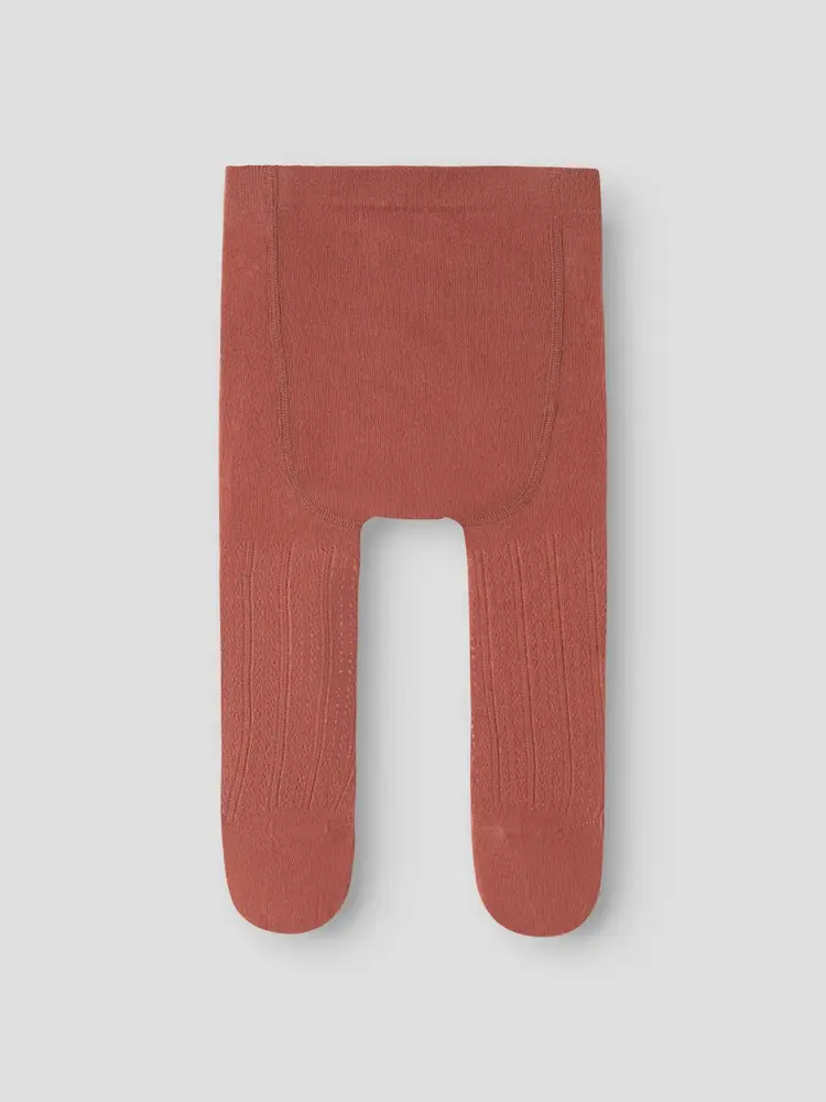 Lil'Atelier Baby Kenna Pantyhose - Maple Syrup
